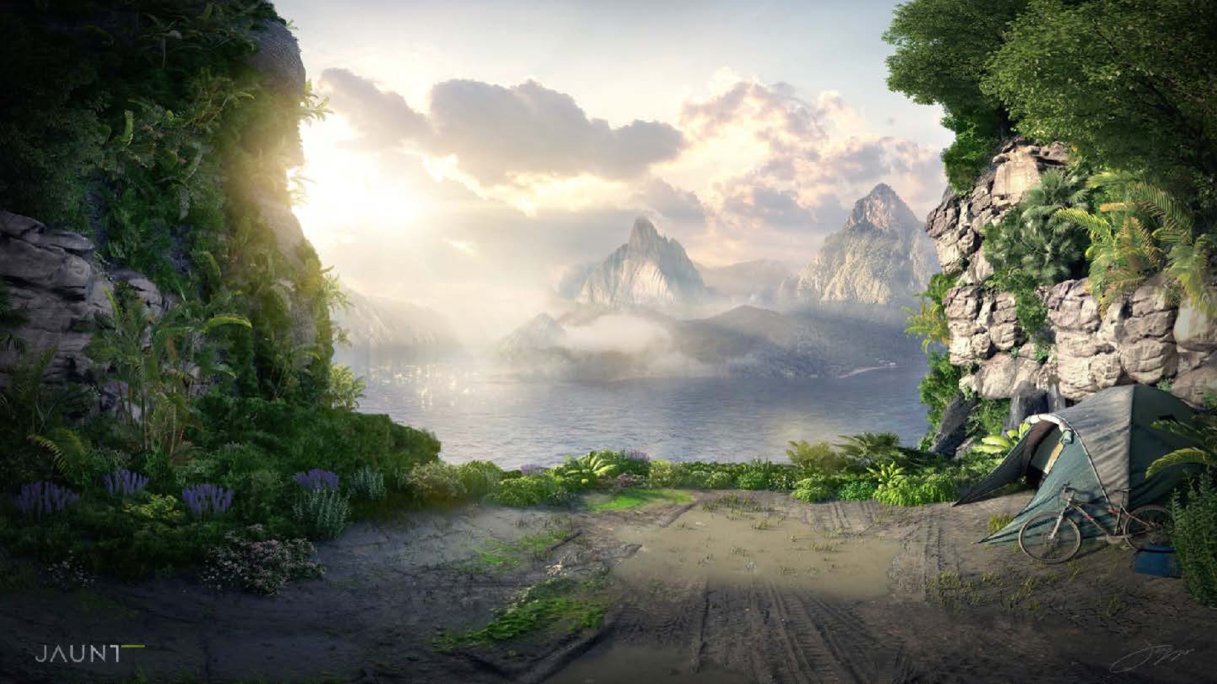 Rendered Jaunt environment